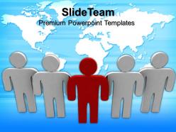 Business strategy consultants templates teamwork success global leadership ppt powerpoint