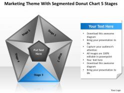 Business strategy consulting donut chart 5 stages powerpoint templates ppt backgrounds for slides 0530