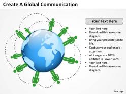Business Strategy Consulting Global Communication Powerpoint Templates PPT Backgrounds For Slides 0617