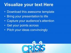 Business strategy consulting powerpoint templates crisis finance global ppt designs