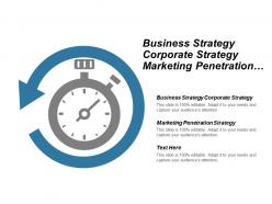 Business strategy corporate strategy marketing penetration strategy project management cpb