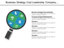 Business strategy cost leadership company analysis marketing plan cpb