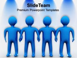 Business strategy formulation templates team unity teamwork diagram ppt powerpoint