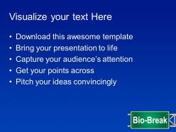 Business strategy implementation powerpoint templates bio break ppt slides