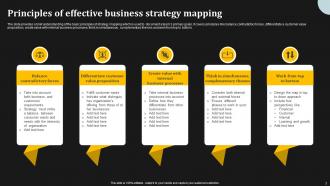 Business Strategy Map Powerpoint Ppt Template Bundles Informative Customizable