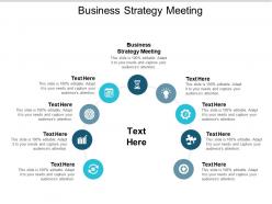 Business strategy meeting ppt powerpoint presentation styles guide cpb