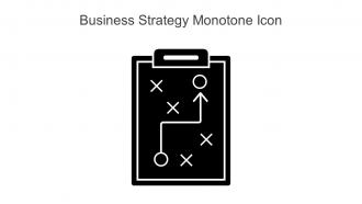 Business Strategy Monotone Icon In Powerpoint Pptx Png And Editable Eps Format