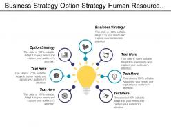 Business strategy option strategy human resource management planning cpb