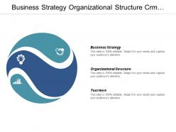 Business strategy organizational structure crm technology technology trends cpb