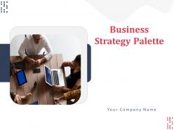 Business Strategy Palette Powerpoint Presentation Slides