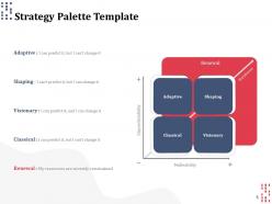 Business Strategy Palette Powerpoint Presentation Slides