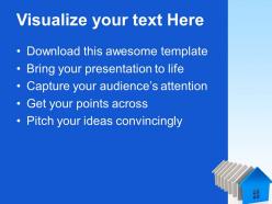 Business strategy planning powerpoint templates houses real estate sale ppt slides