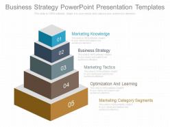 Business strategy powerpoint presentation templates