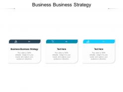 Business strategy ppt powerpoint presentation professional templates cpb