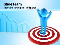 Business strategy process templates marketing target success ppt slide designs powerpoint