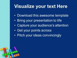 Business strategy review powerpoint templates crossword01 internet ppt layouts