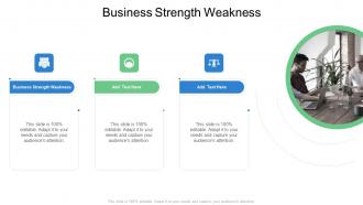 Business Strength Weakness In Powerpoint And Google Slides Cpb