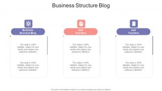 Business Structure Blog In Powerpoint And Google Slides Cpb