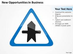 Business structure diagram new opportunities powerpoint templates 0515