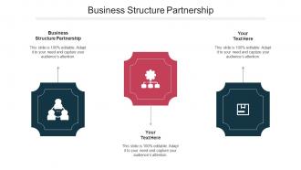 Business Structure Partnership Ppt Powerpoint Presentation Portfolio Display Cpb
