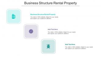 Business Structure Rental Property Ppt Powerpoint Presentation Gallery Cpb