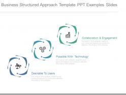 Business structured approach template ppt examples slides