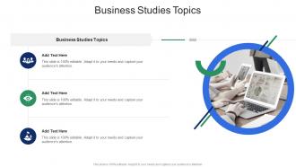 Business Studies Topics In Powerpoint And Google Slides Cpb