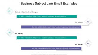 Business Subject Line Email Examplesin Powerpoint And Google Slides Cpb