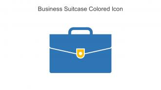 Business Suitcase Colored Icon In Powerpoint Pptx Png And Editable Eps Format