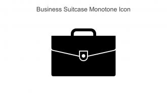 Business Suitcase Monotone Icon In Powerpoint Pptx Png And Editable Eps Format