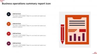 Business Summary Powerpoint PPT Template Bundles Appealing Interactive
