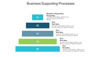 Business supporting processes ppt powerpoint presentation icon inspiration cpb