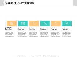 Business surveillance ppt powerpoint presentation inspiration designs download cpb
