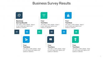 Business survey results ppt powerpoint presentation pictures clipart images cpb