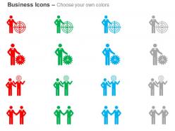 Business target deal process control ppt icons graphics