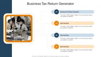 Business Tax Return Generator In Powerpoint And Google Slides Cpb