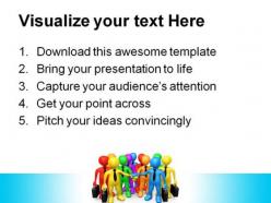 Business team communication powerpoint templates and powerpoint backgrounds 0511