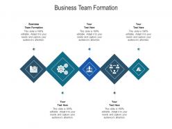 Business team formation ppt powerpoint presentation portfolio portrait cpb