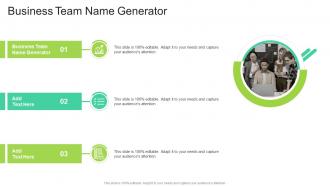 Business Team Name Generator In Powerpoint And Google Slides Cpb