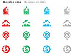 Business team target selection financial analysis ppt icons graphic