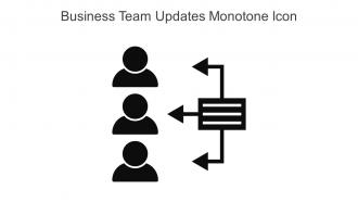 Business Team Updates Monotone Icon In Powerpoint Pptx Png And Editable Eps Format
