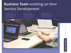 Business Team Working On New Service Development