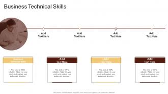 Business Technical Skills In Powerpoint And Google Slides Cpb