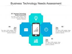 Business technology needs assessment ppt powerpoint presentation summary designs download cpb