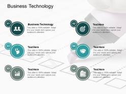 Business technology ppt powerpoint presentation infographic template example 2015 cpb