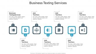 Business Texting Services In Powerpoint And Google Slides Cpb