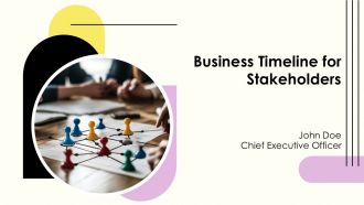 Business Timeline For Stakeholders PPT Slides AT