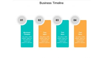 Business timeline ppt powerpoint presentation pictures introduction cpb
