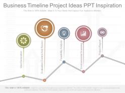 Business timeline project ideas ppt inspiration