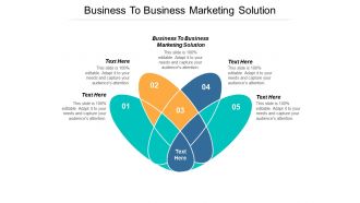 Business to business marketing solution ppt powerpoint presentation pictures introduction cpb